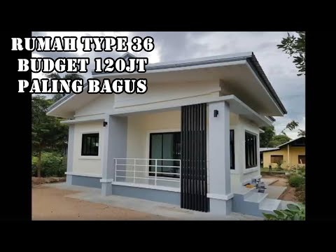 Bangun rumah  Budget 120 juta Desain  rumah  cantik type 36 