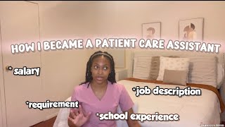 HOW I BECAME A PCA + EVERYTHING YOU NEED TO KNOW BEFORE STARTING|salary•requirement•job description