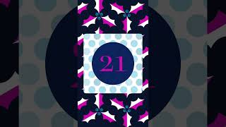 Advent Sticker Peel Countdown Numbers Pack