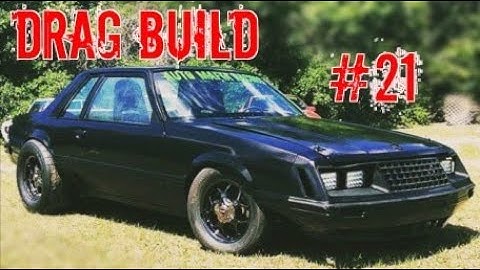 2 Valve Swap Drag Build (Part 21) Fuel Cell Mount Install + STICKERS!!!