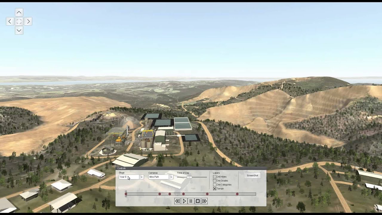 Real-time Visualisation of a Prospective Epithermal Gold Project