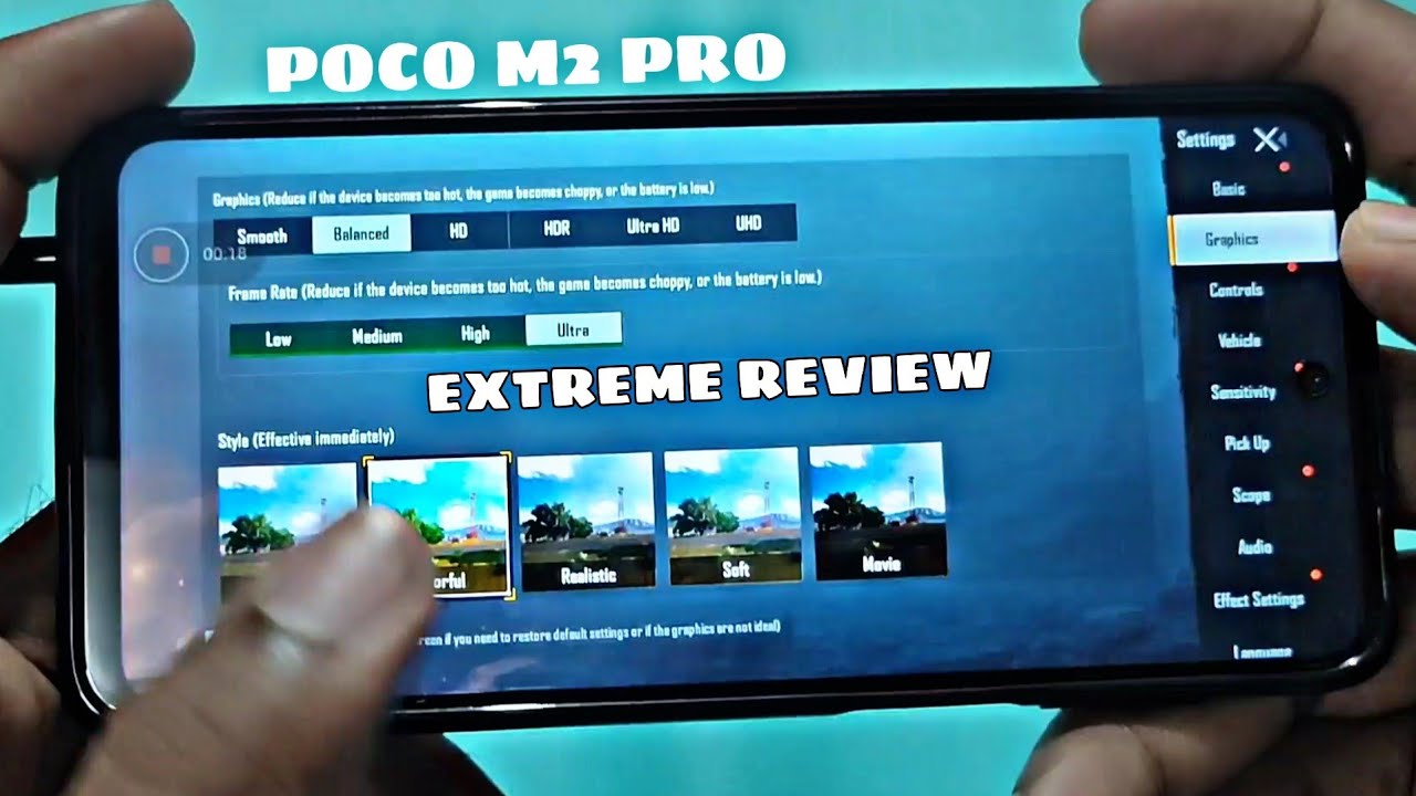 POCO M2 Pro Test Game PUBG Mobile Poco M2 Pro PUBG Test After Update 1.0.0