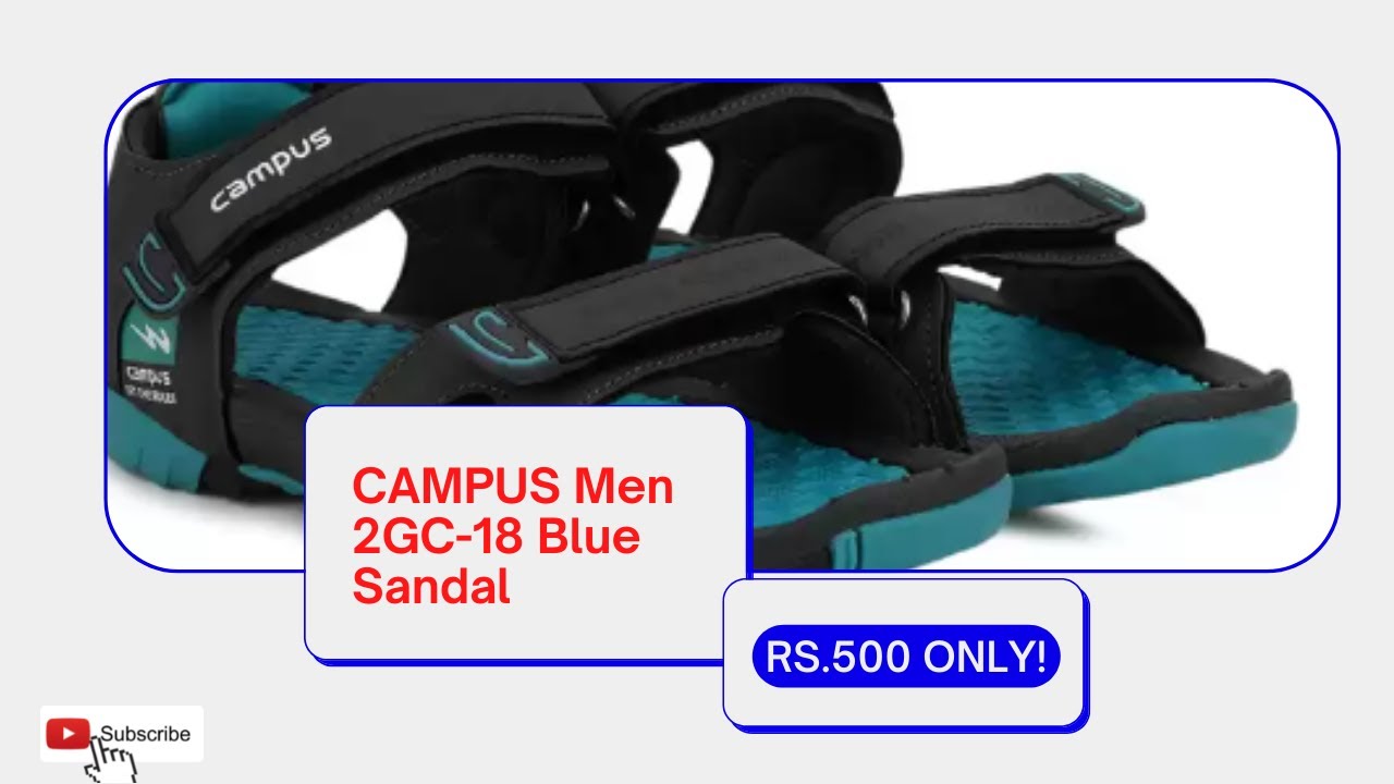 Buy Campus Sandals For Men ( Grey ) Online at Low Prices in India -  Paytmmall.com
