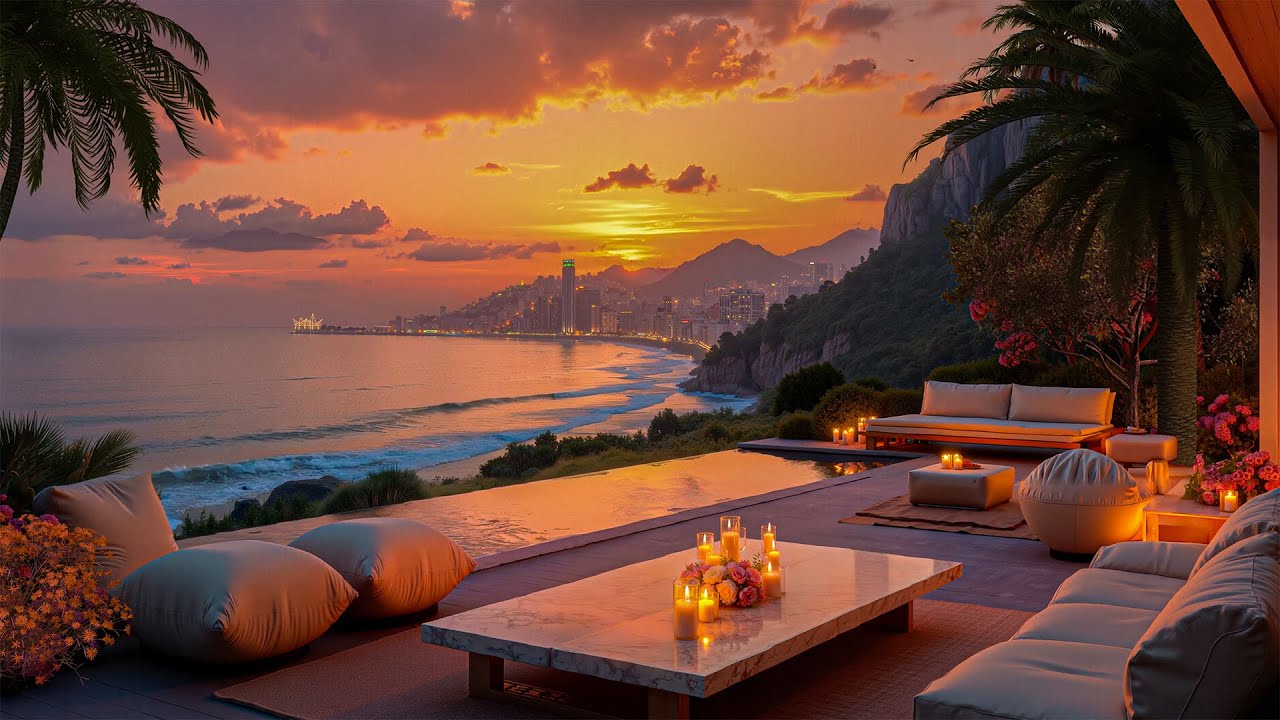 Cozy Ambiance with Gentle Jazz by the Peaceful Seaside - Jazz Melodies to Uplift the Spirit