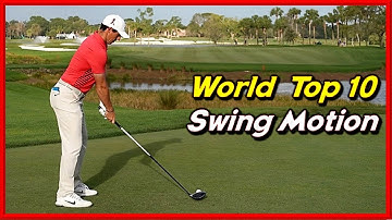 Fantastic Driver Slow Motion Swings of World Top 10