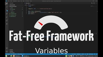 Framework Variables - Fat-Free Framework 3.7 Tutorial - PHP