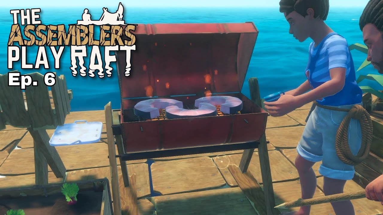 Waffles Breaks Everything | Ep. 6 | The Assemblers Play RAFT - YouTube