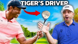 Celebrity We Tried Hitting Tiger Woods' Famous 1997 MASTERS Winning Driver Profile