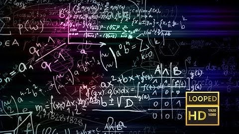 Blocks of Mathematical Formulas | Motion Graphics - Videohive template
