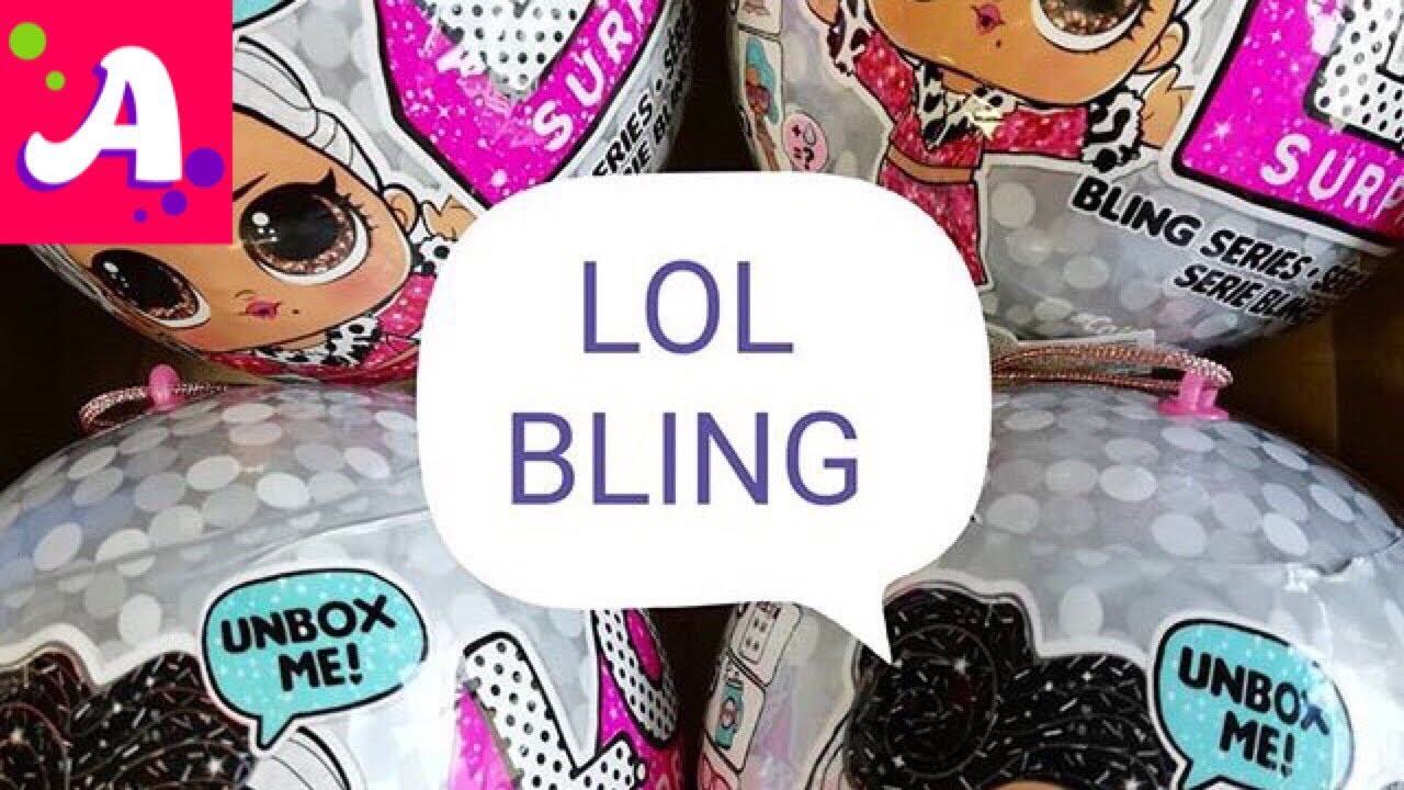 LOL СЕРЕБРЯНЫЙ LOL !!!LOL Surprise BLING SERIES Doll opening !!!