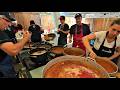 Street Food from North of Italy. Giant 'Sagra delle Sagre' Fest in Asti city