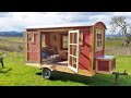 GORGEOUS Mini Gypsy Wagon Vardo Camper- Tiny House Inspired and Home Built!