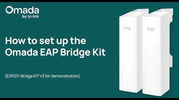 How to Set Up the EAP211 Bridge Kit | TP-Link Omada Wireless Bridge Setup Tutorial