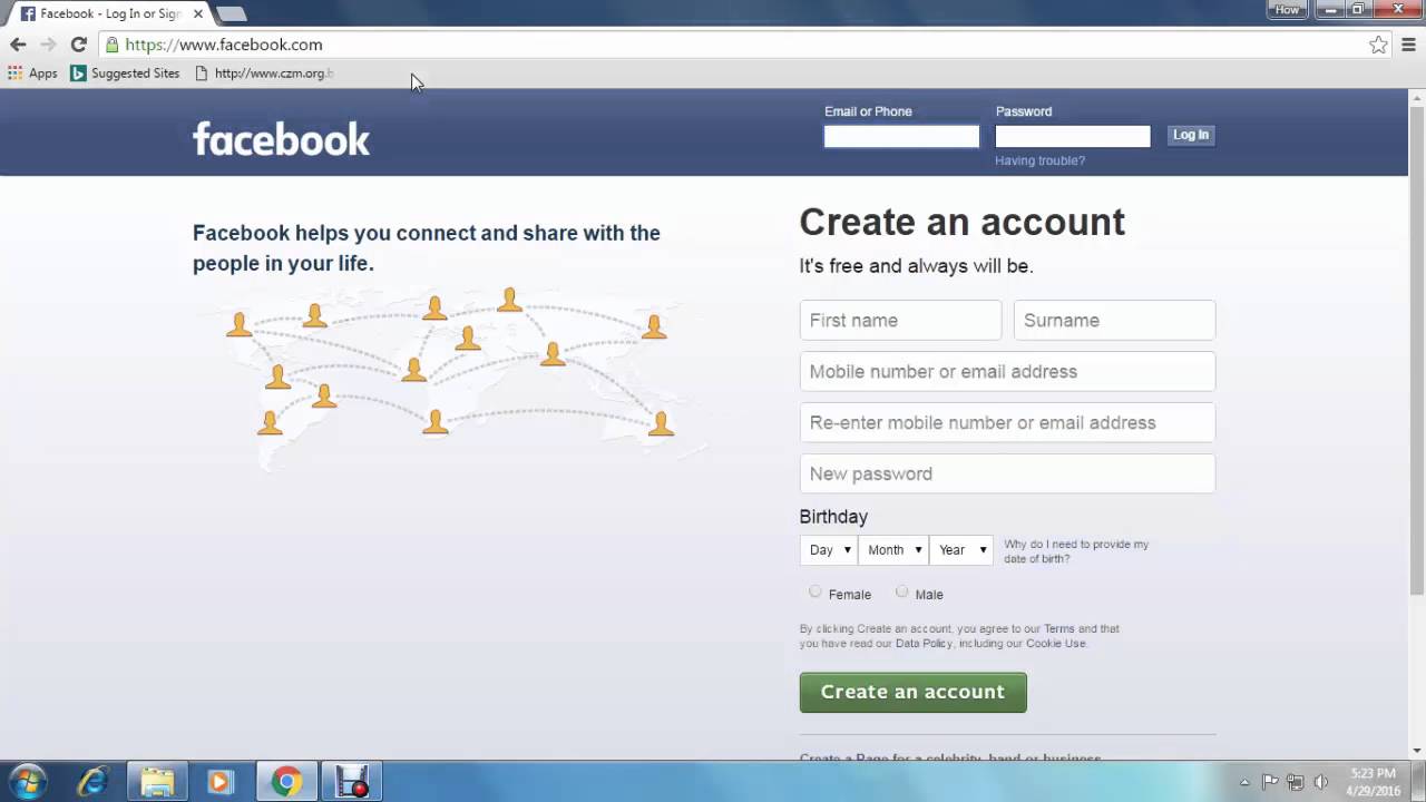 How Do I Log Into My Facebook Account FB tips-2 - YouTube