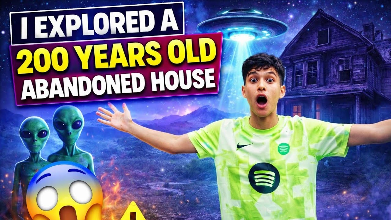 I found strange things inside a 200 years old abandoned house🤐💀 - YouTube