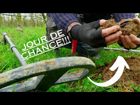 Terre secrète: QUAND TU DÉTECTES DANS UN VERGER, TU ES SÛR DE TROUVER !!!