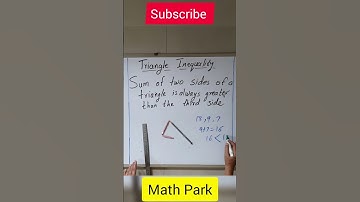 Triangle INEQUALITIES #1