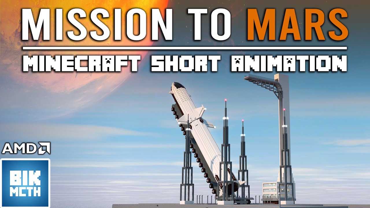 Minecraft - Short Animation "MISSION TO MARS" (Mission to Mars 1) - YouTube