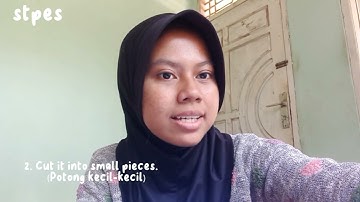 english, procedure text for making mango juice