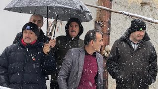 Erbaa Gümüşalan Köyü Muzaffer Ünver Cenaze Merasi̇mi̇ Evi̇n Önünden Cami̇ye 12 Ocak 2026