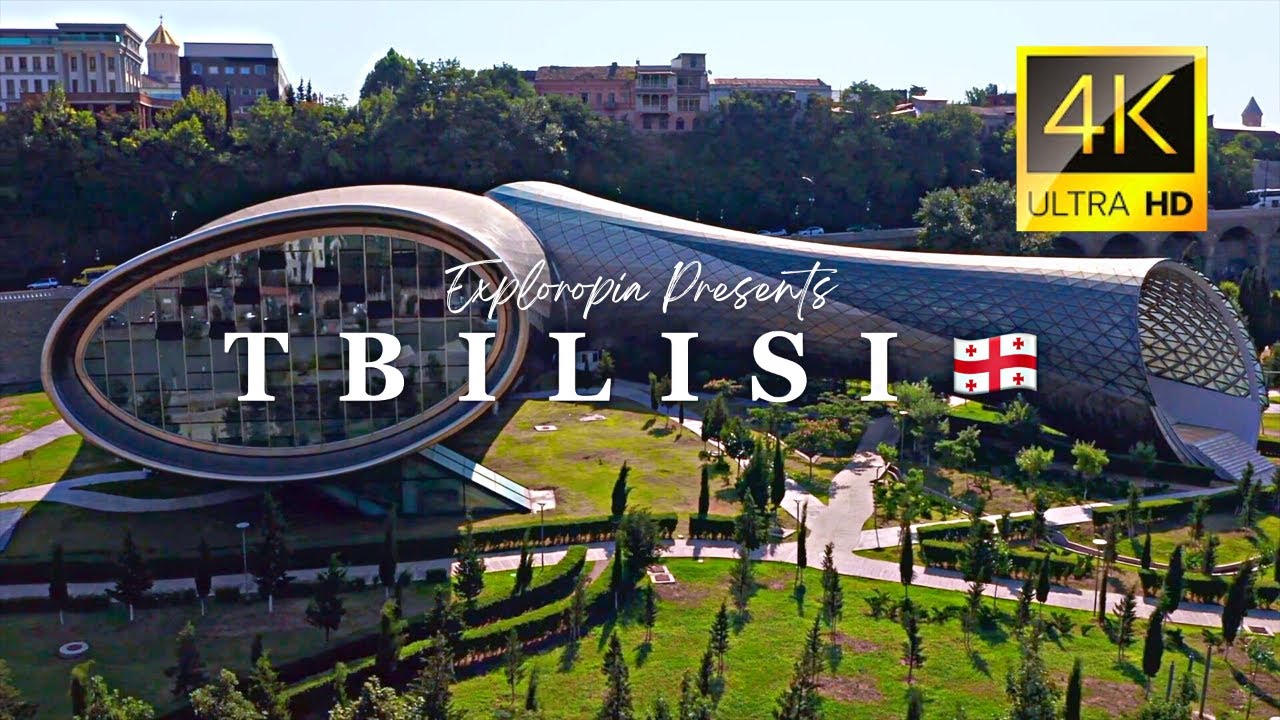Tbilisi, Georgia 🇬🇪 in 4K ULTRA HD HDR 60FPS Video by Drone