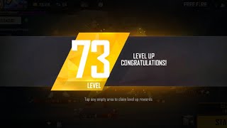 73 level ho gya mera / level up /Garena free fire 🔥🔥/ csr games free fire 🔥🔥/ csr games/ mast videos