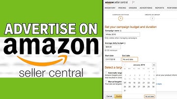 How To Advertise On Amazon Seller Central | BEGINNER Tutorial FBA/FBM