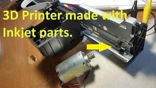 3D Printer build. Part 1. InkJet Optical Encoder missing steps with PWM.