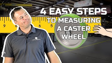 4 Simple Steps to Measure a Caster Wheel with Accuracy
