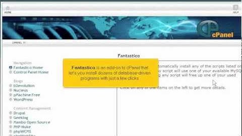 An Introductory video of Fantastico