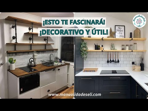 Las Mejores Repisas Para Organizar La Cocina Y Mantener Todo A Mano