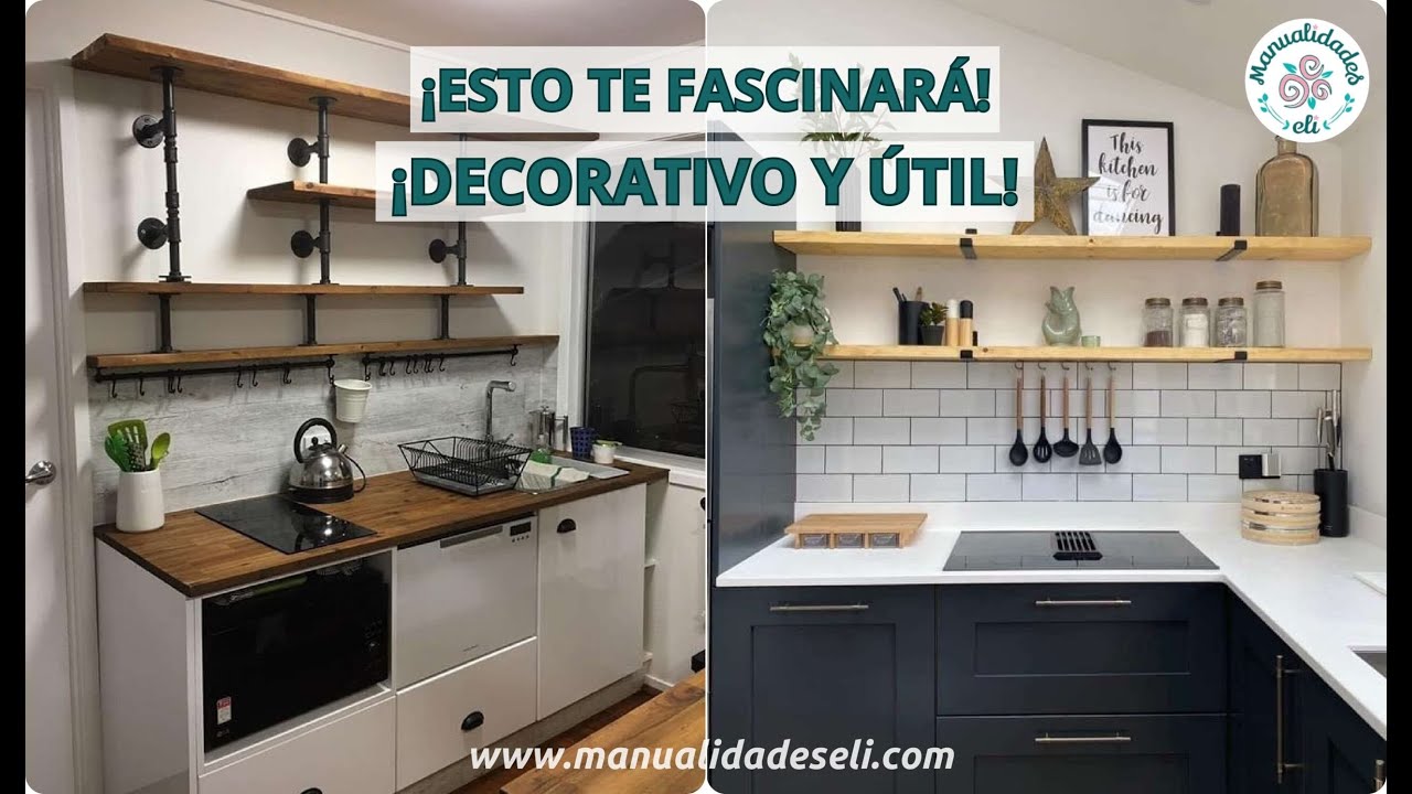 Las Mejores Repisas Para Organizar La Cocina Y Mantener Todo A Mano