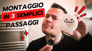 Come si usa il sapone da barba Proraso? | Montaggio in ciotola