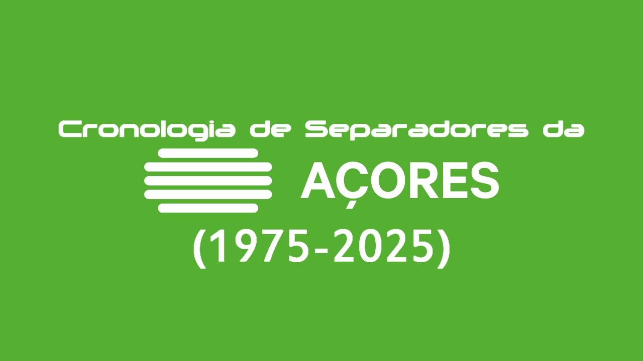 [Primeira Cronologia] Cronologia de Separadores da RTP Açores (1975-2025)