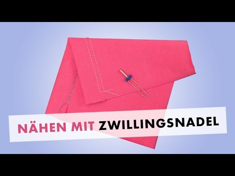 Video: So Fädeln Sie Eine Zwillingsnadel Ein