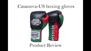 Product Review: Casanova-US boxing gloves