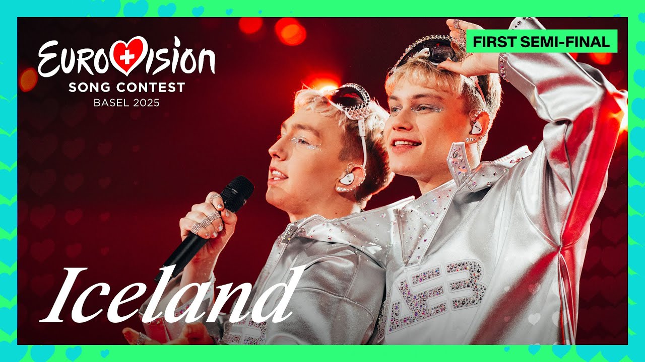VÆB – RÓA (LIVE) | Iceland 🇮🇸 | First Semi-Final | Eurovision 2025 – Video