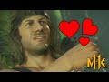 PERSONAGENS SENDO AMIGÁVEIS COM O RAMBO - Mortal Kombat 11 Ultimate