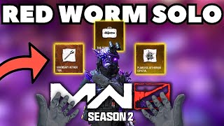 Defeating The Red Worm Solo in MW3 Zombies for Rare Schematics