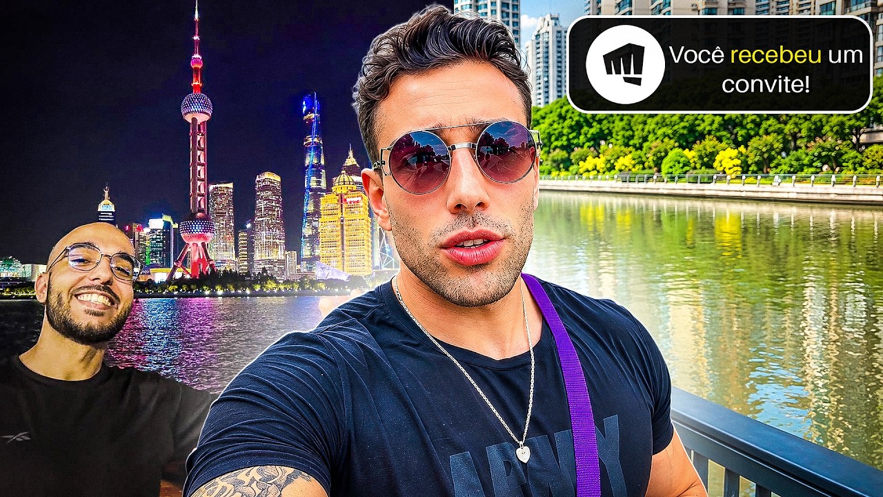 Fui pra CHINA a Convite da RIOT GAMES (VLOG Ft. @Sacyadc) - TcK10