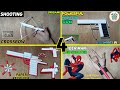 04 Amezing Paper Crafts 🔥 | How to make paper gun | Paper crossbow / How to make paper web shooter