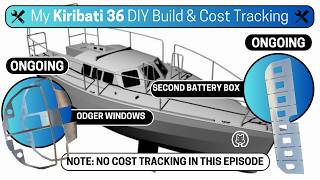 2 x New Bulkheads & Aft Step Progress | DIY Electric Aluminum Sailboat Build Ep. [30]