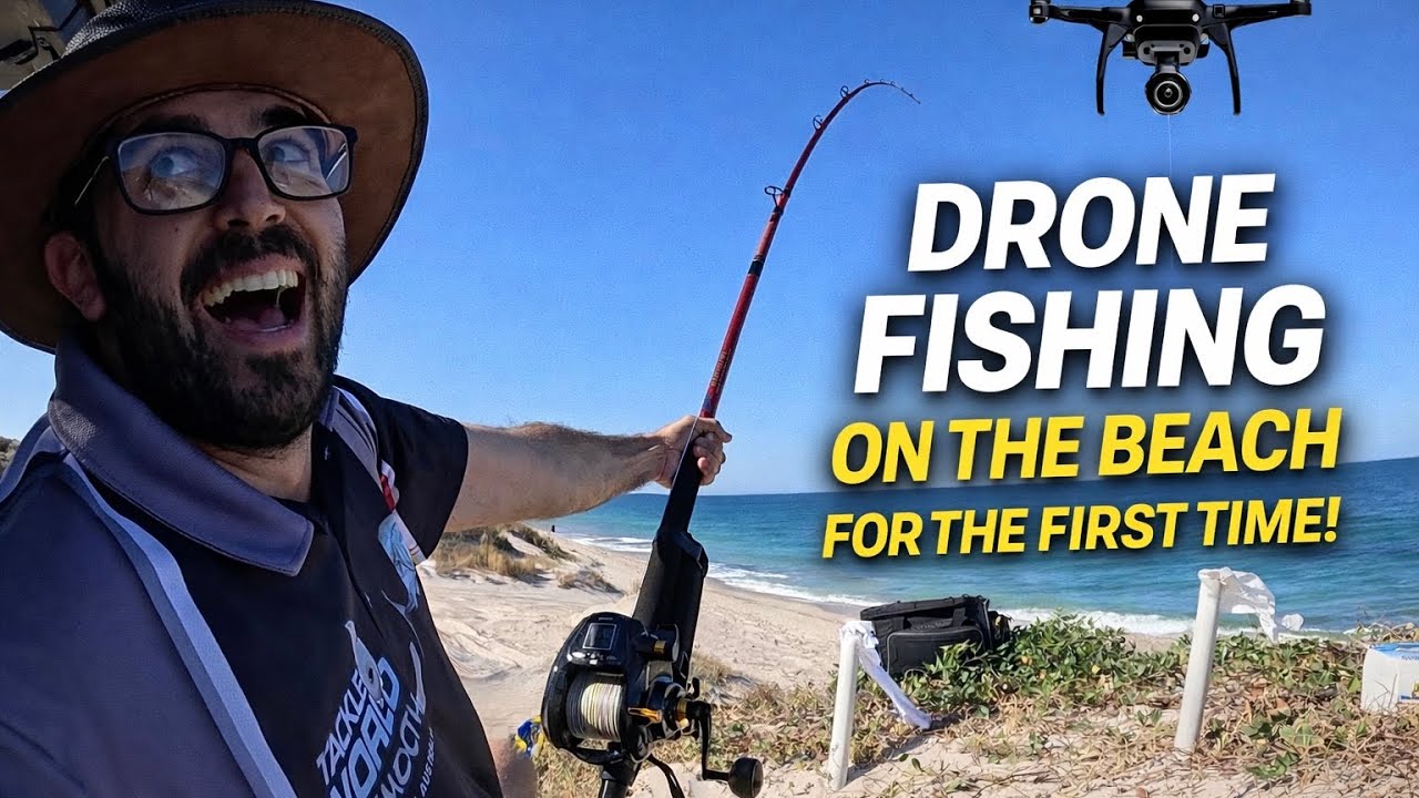 drone launched fishing reel Swellpro Fisherman FD1 Waterproof (Used)  Dominion Drones SwellPro Fisherman FD1+ is the entry Drone Fishing | Facebook