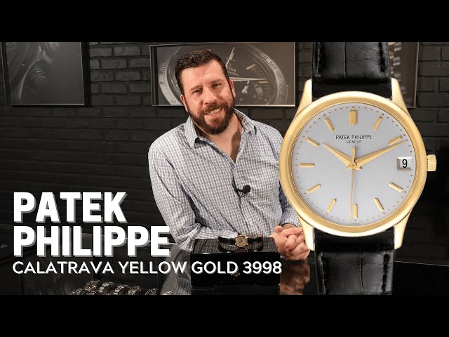 Patek Philippe Calatrava Yellow Gold Watch