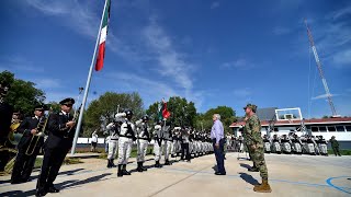 Inauguración de instalaciones de la Guardia Nacional, desde Tepatitlán de Morelos, Jalisco
