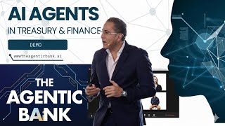 Corporate Treasury AI Agents | The Agentic Bank by Driss Temsamani