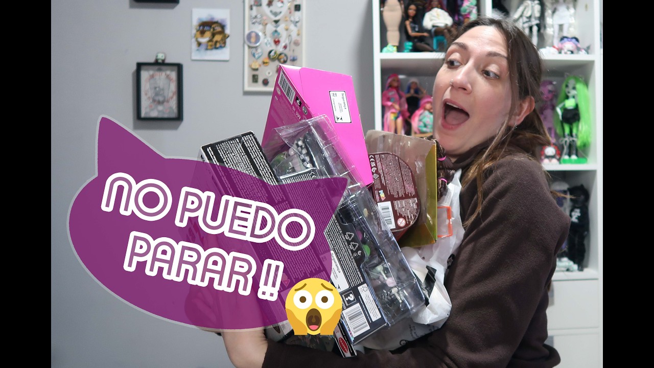 NO PUEDO PARAR! 😱 | Muñecas Monster High Bartz Barbie bratzillaz y más ✨  | Compras & Unboxing  💖
