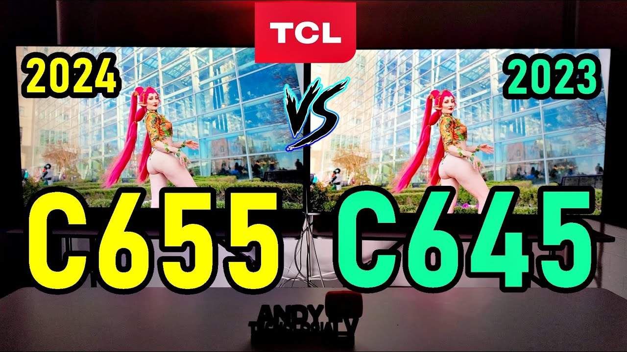 Outline Video TCL C655 vs C645: QLED Smart TVs 4K / ¿Tienen HDMI 2.1? 120Hz 1440p VRR Dolby Vision