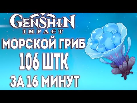 МОРСКОЙ ГРИБ (sea ganoderma) ► Genshin Impact [Маршрут] [Guide]