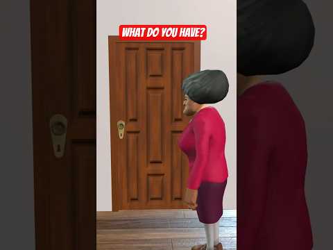 She Only Opens The Door For THIS Shorts 3danimation Scaryteacher Funny 